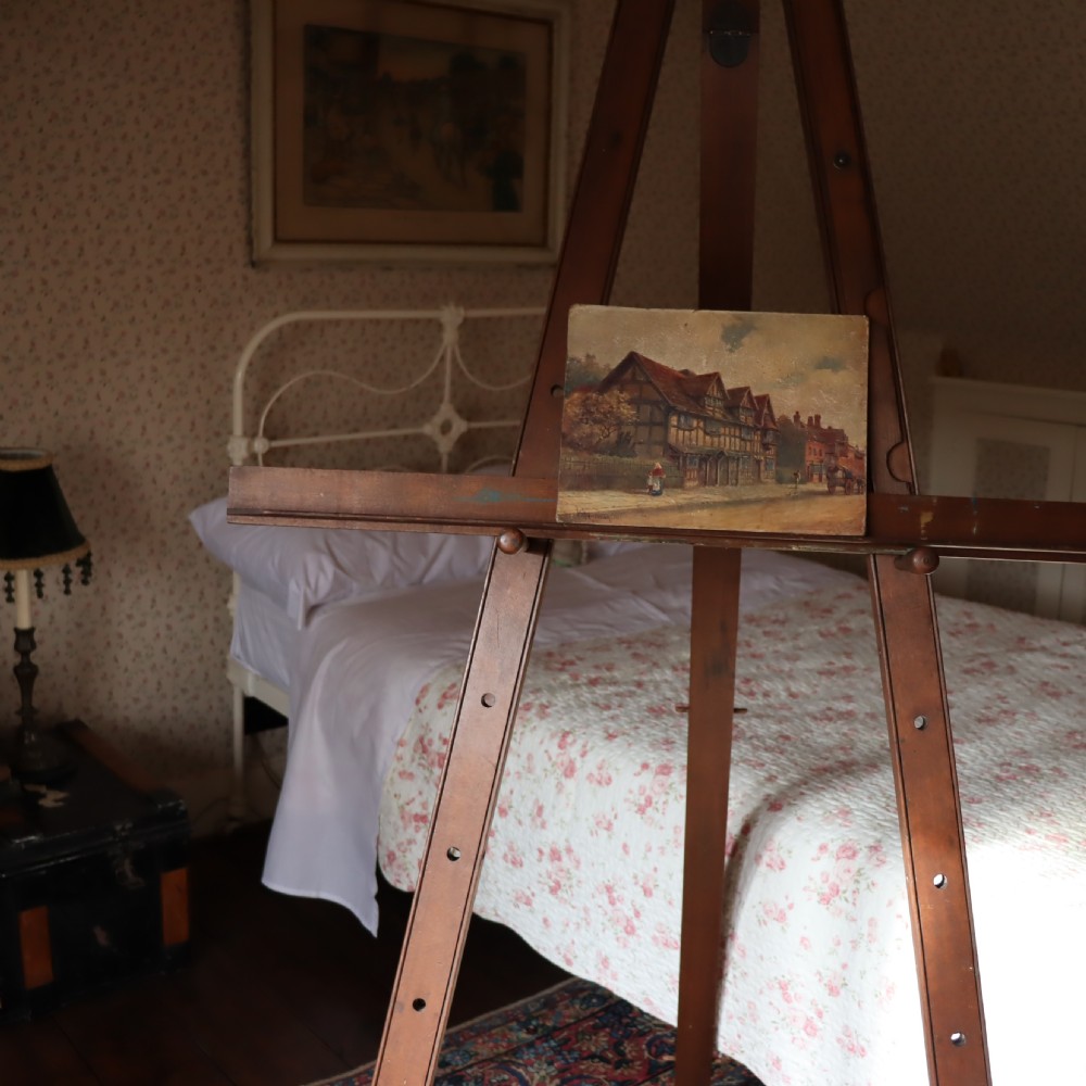 Oleograph on board of Shakespeare’s Birthplace by W. W. Quatremain  View VI