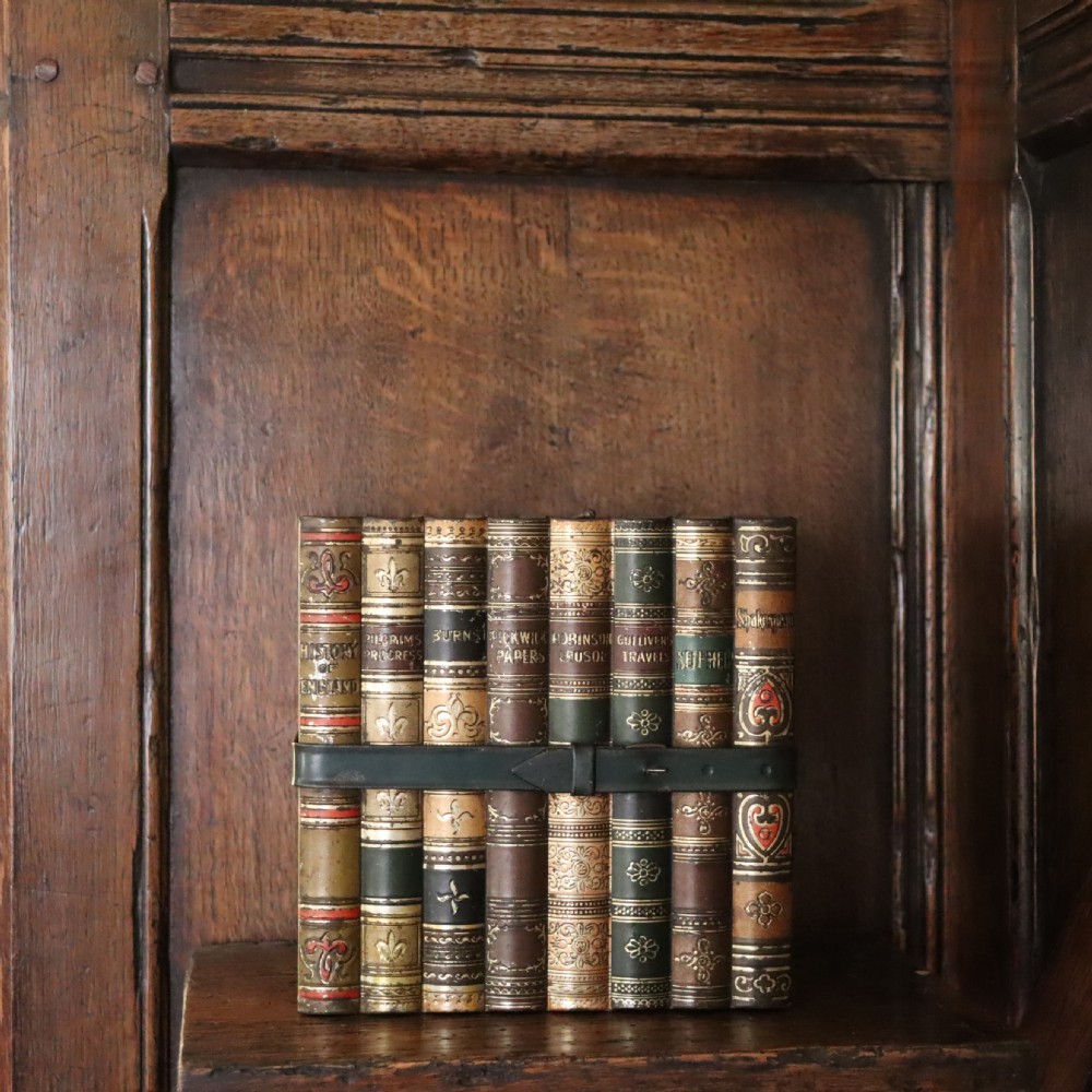 A Huntley & Palmer bundle of books biscuit tin  View II