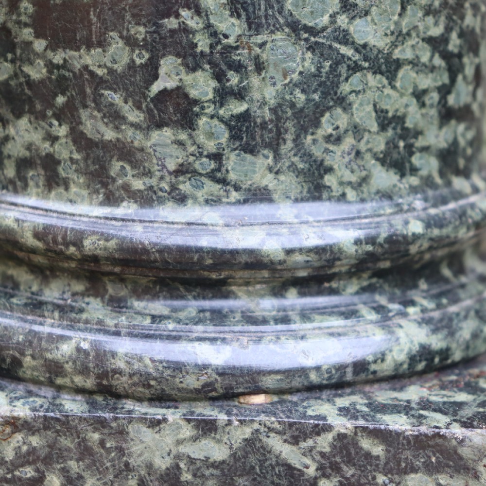 Grand Tour vert de mer marble column  View V