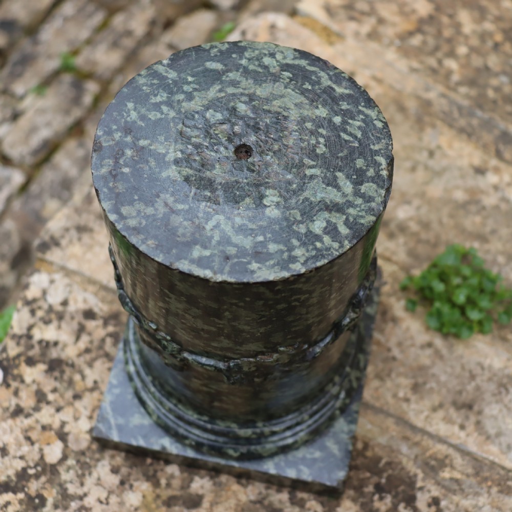 Grand Tour vert de mer marble column  View VI