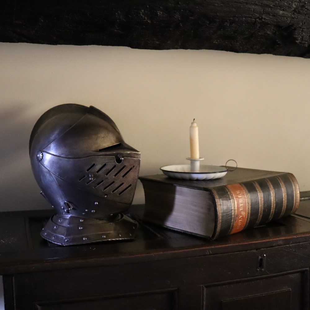 A fine 16th Century Continental close helmet View II