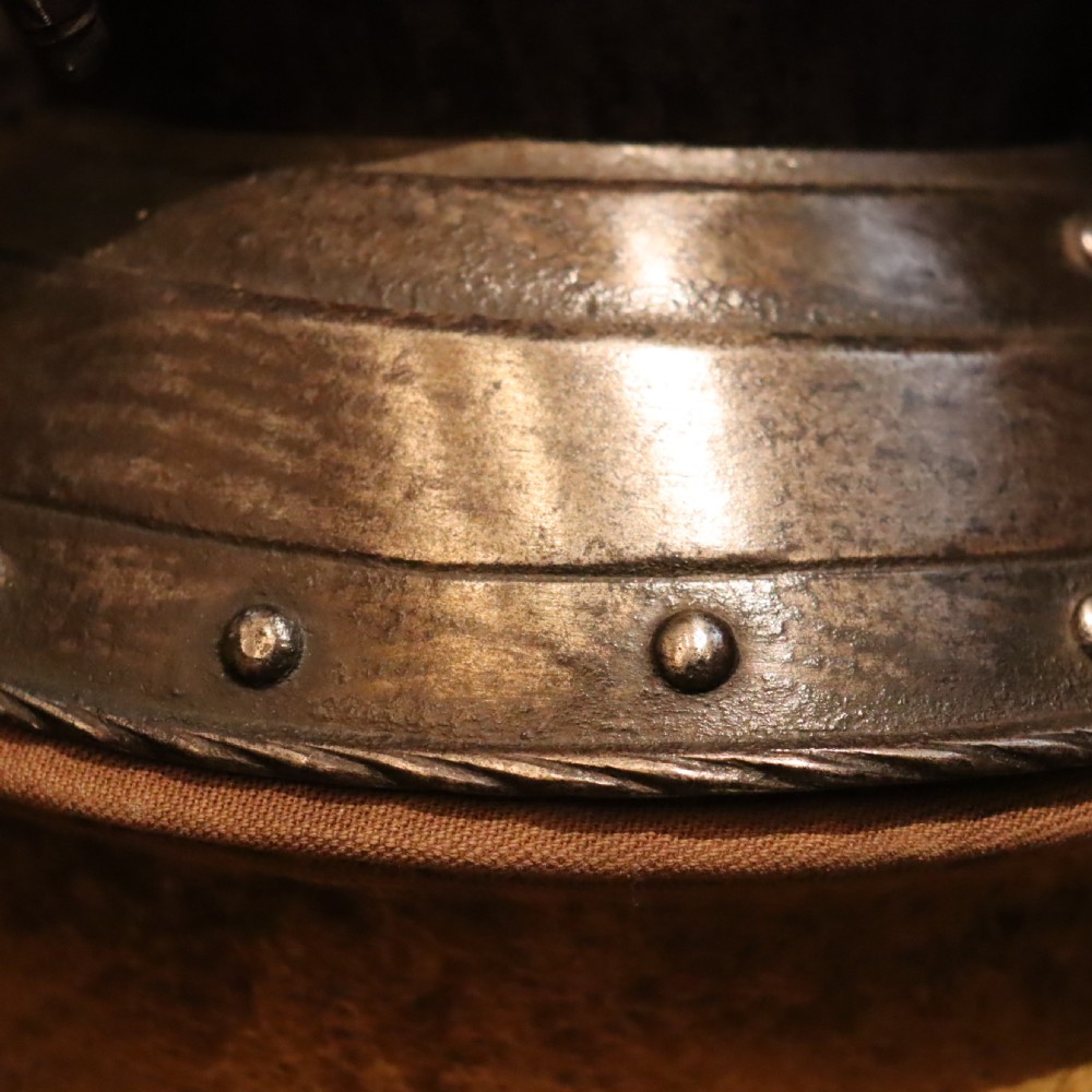 A fine 16th Century Continental close helmet View VI