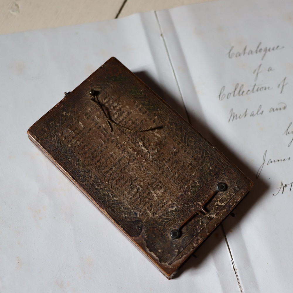 Horology- An 18th Century folding Pocket Sundial and Compass by David Beringer  View V