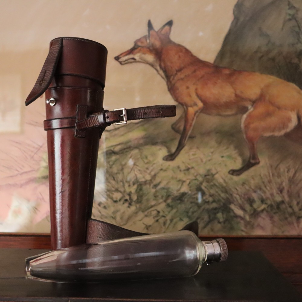A Gentleman’s Swaine & Adeney Saddle or Hunting Flask 