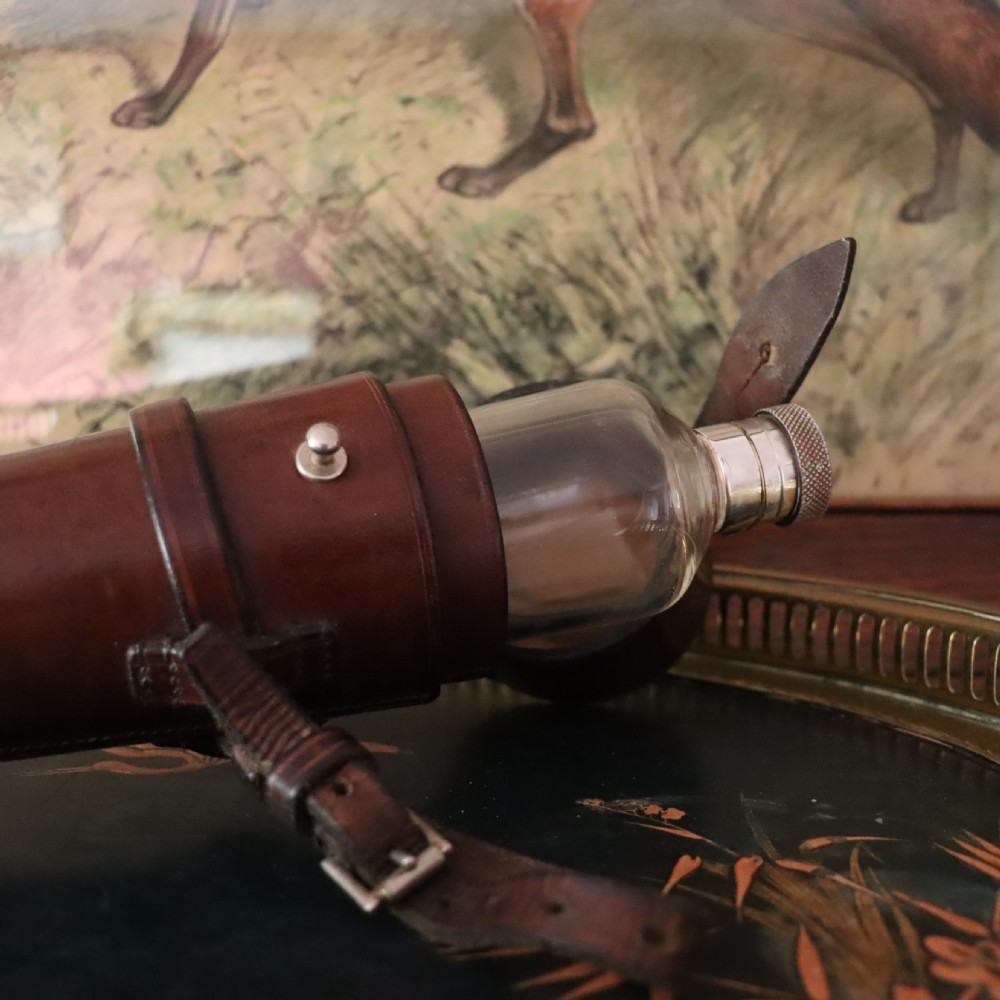 A Gentleman’s Swaine & Adeney Saddle or Hunting Flask  View III