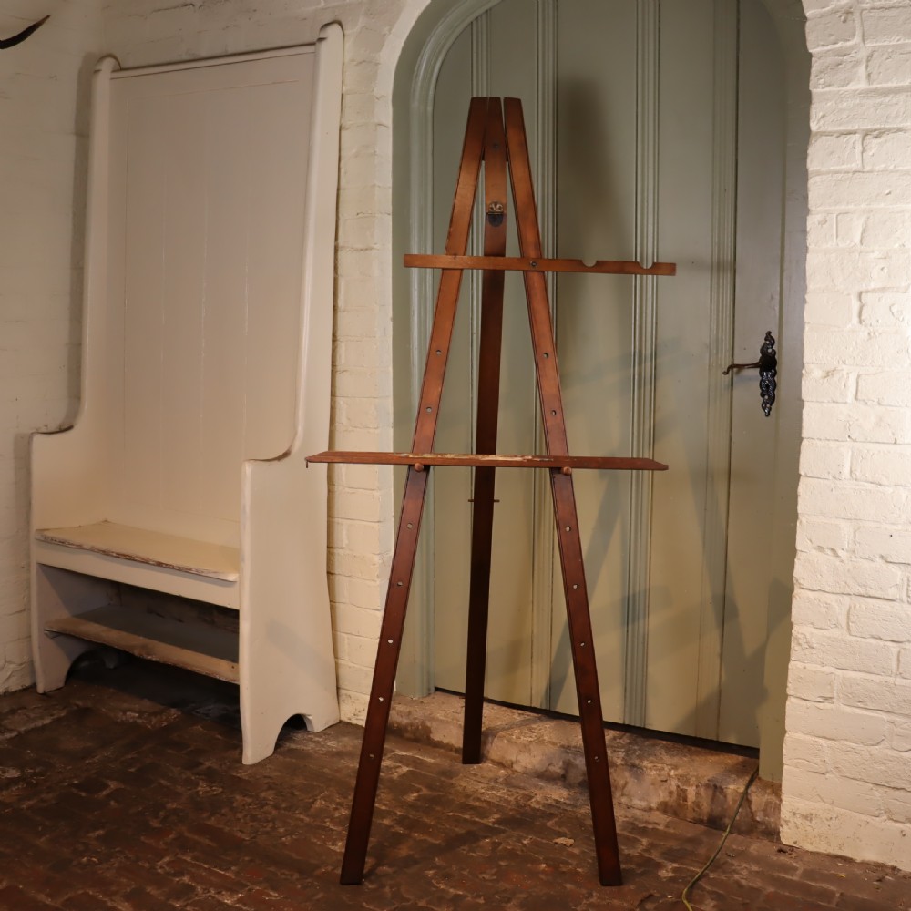 Patented collapsible artist’s easel or display stand by Reeves & Sons Ltd. Circa 1900 