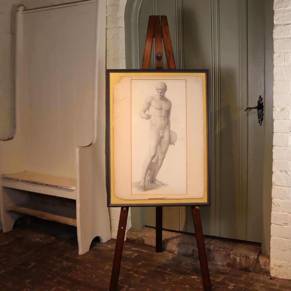 Patented collapsible artist’s easel or display stand by Reeves & Sons Ltd. Circa 1900  View IX
