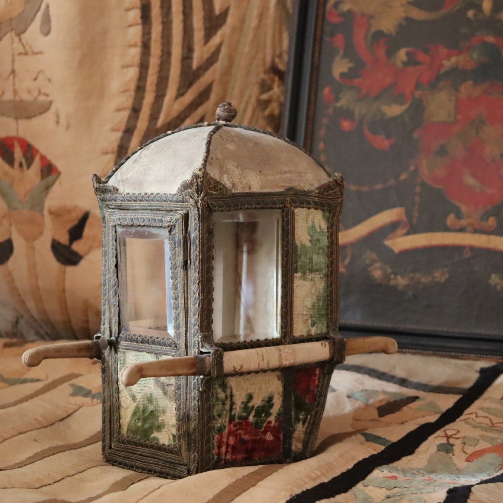 Mid19th Century French Table Top Sedan Chair  View II