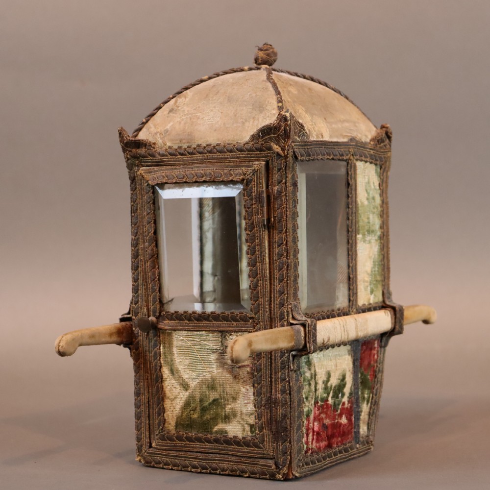 Mid19th Century French Table Top Sedan Chair  View V