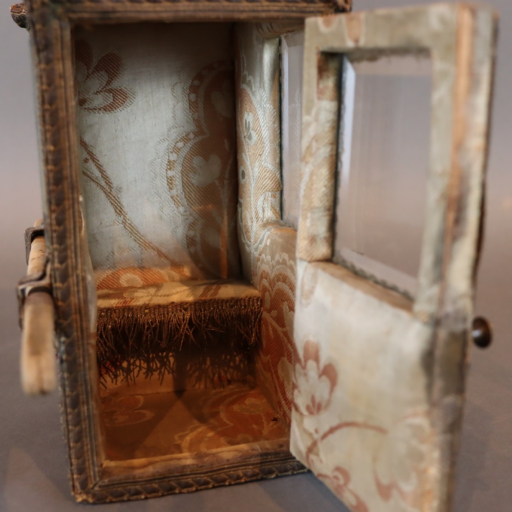 Mid19th Century French Table Top Sedan Chair  View VI