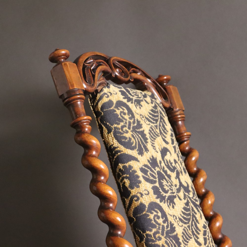 Victorian Campaign chair with possibly some interesting provenance View V