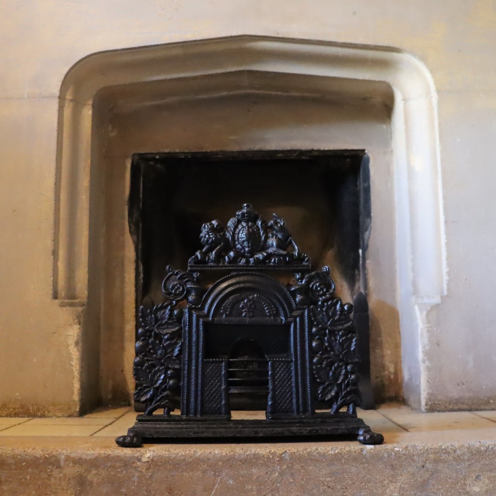 Victorian salesman’s miniature cast iron fireplace  View III