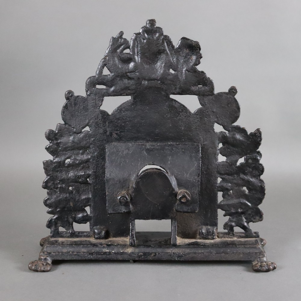Victorian salesman’s miniature cast iron fireplace  View XII
