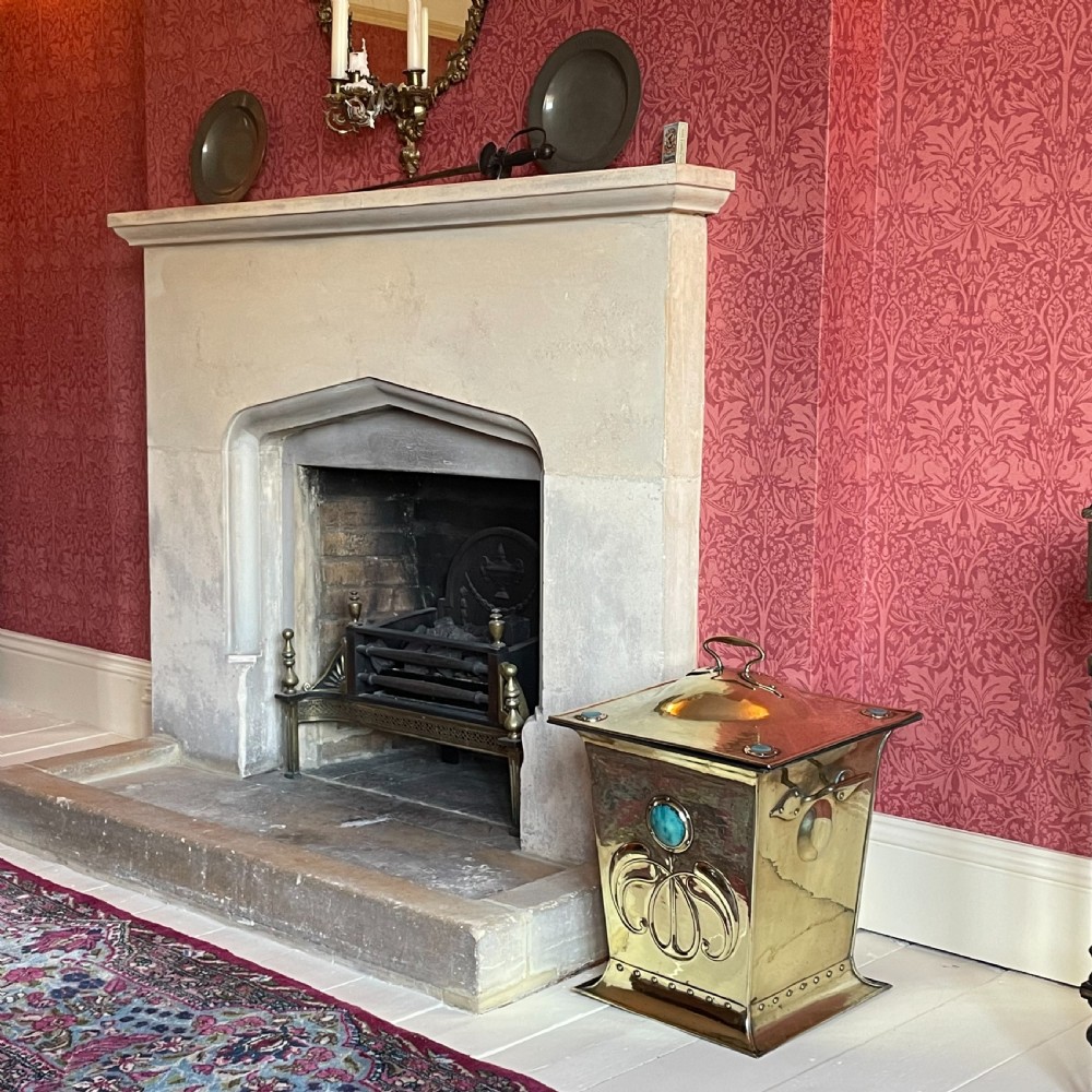 An Arts & Crafts Coal Box attributed to Liberty & Co  View III