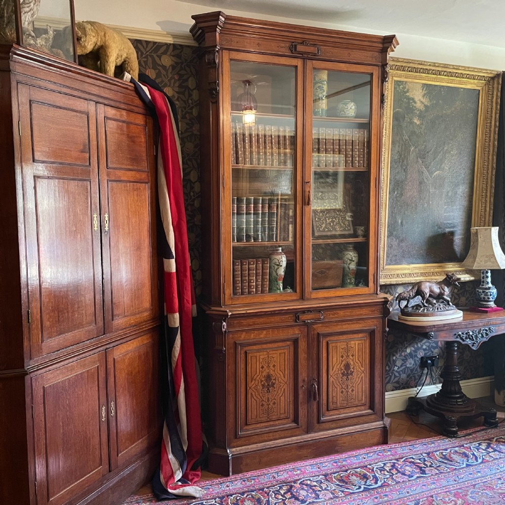 Victorian oak book case by Gillows C.1880