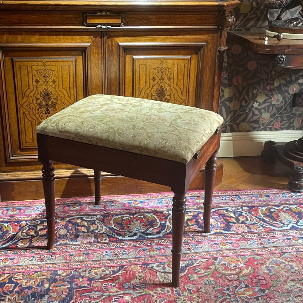 Regency Mahogany Metamorphic Library Steps/Stool by Gillows Circa 1820 View II