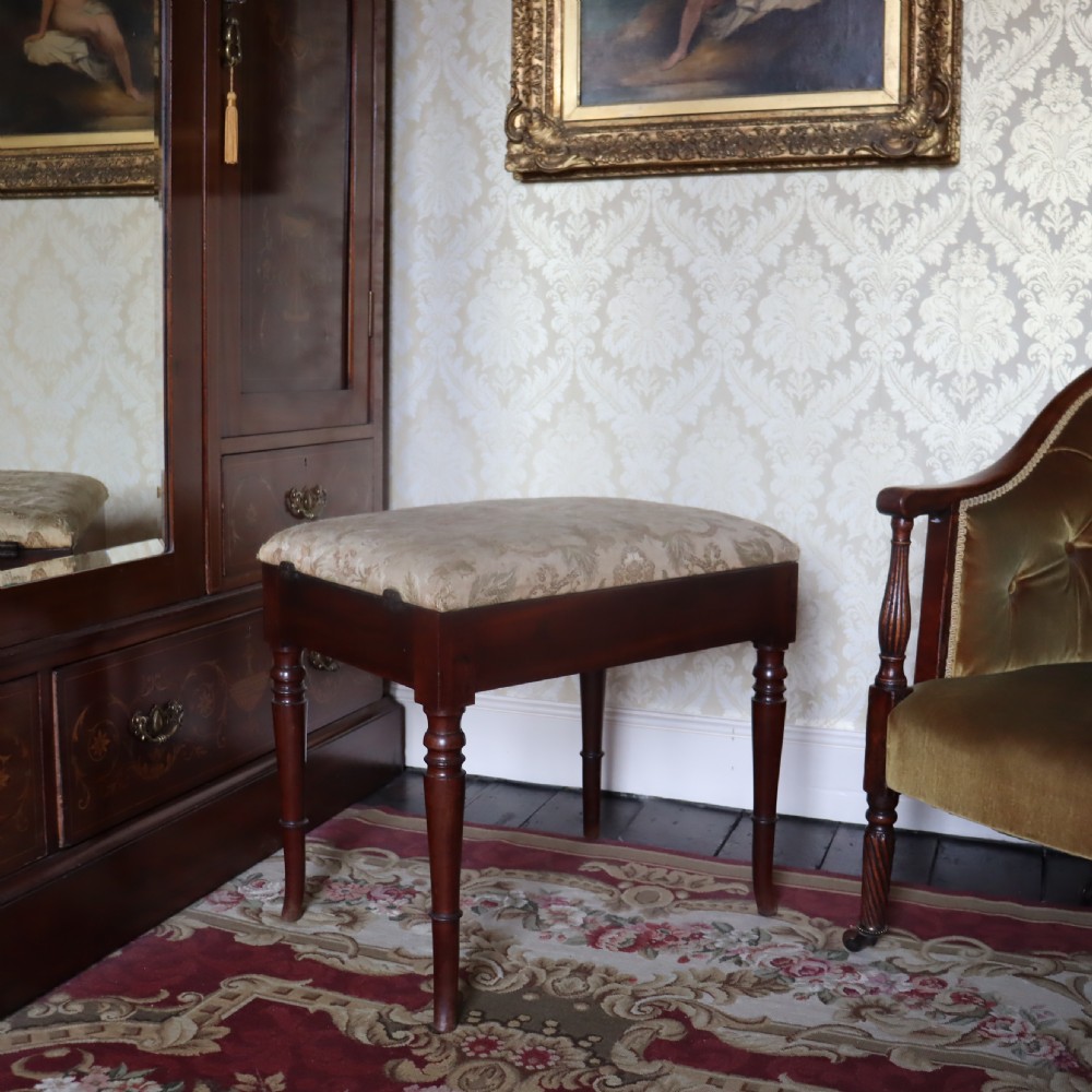 Regency Mahogany Metamorphic Library Steps/Stool by Gillows Circa 1820 View III