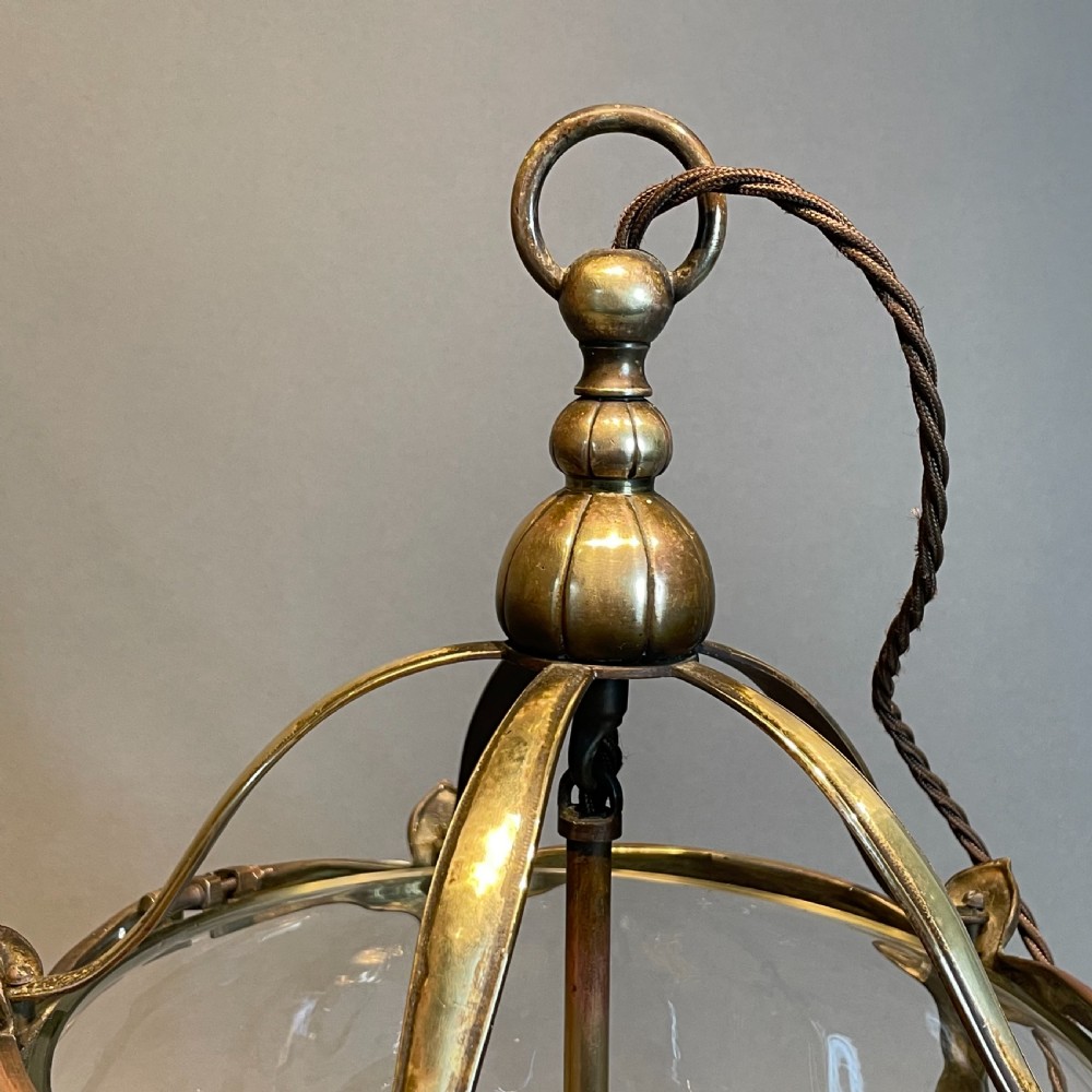 Art Nouveau English Hall Lantern Late 19th Century View II