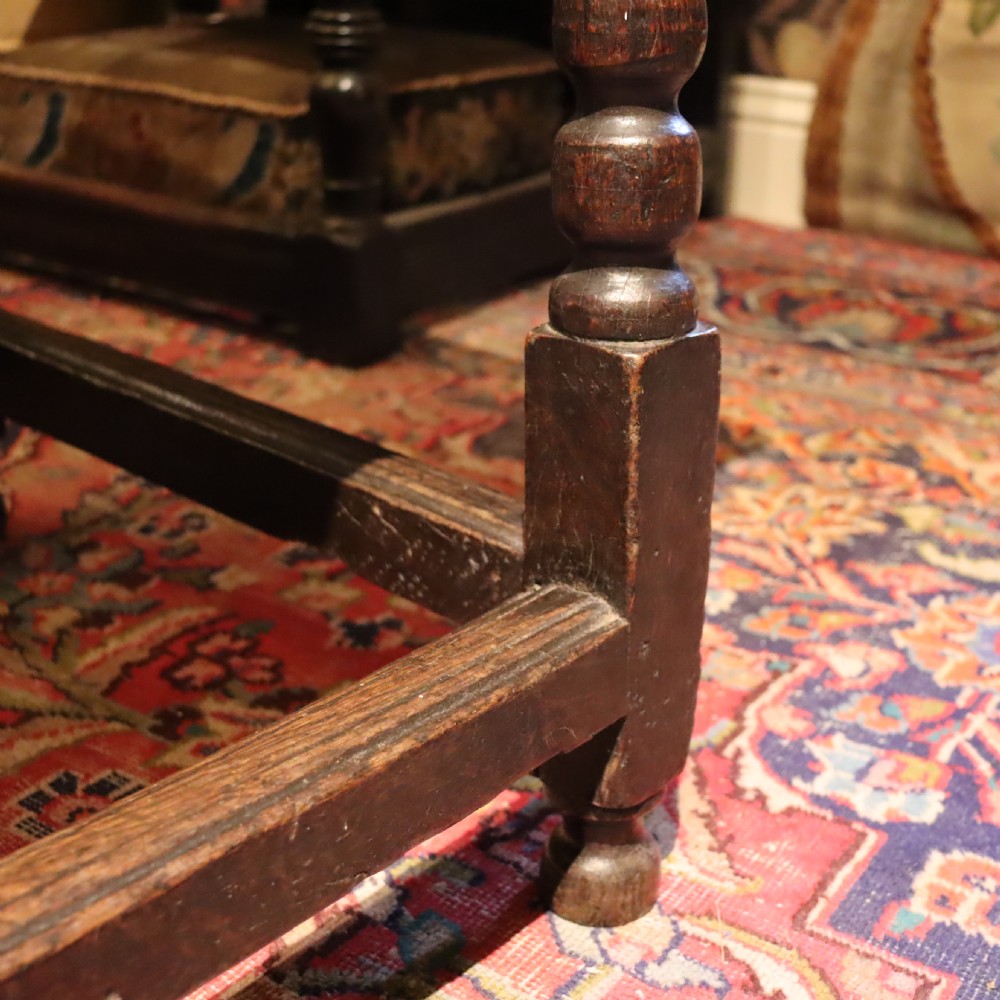 Late 17th Century Oak side table View VI