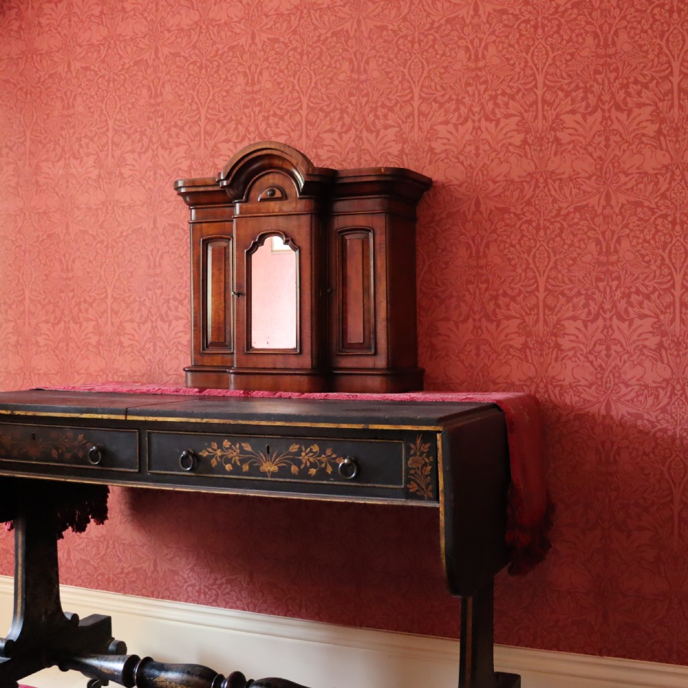 Victorian Apprentice/Miniature Mahogany breakfront wardrobe  View VIII