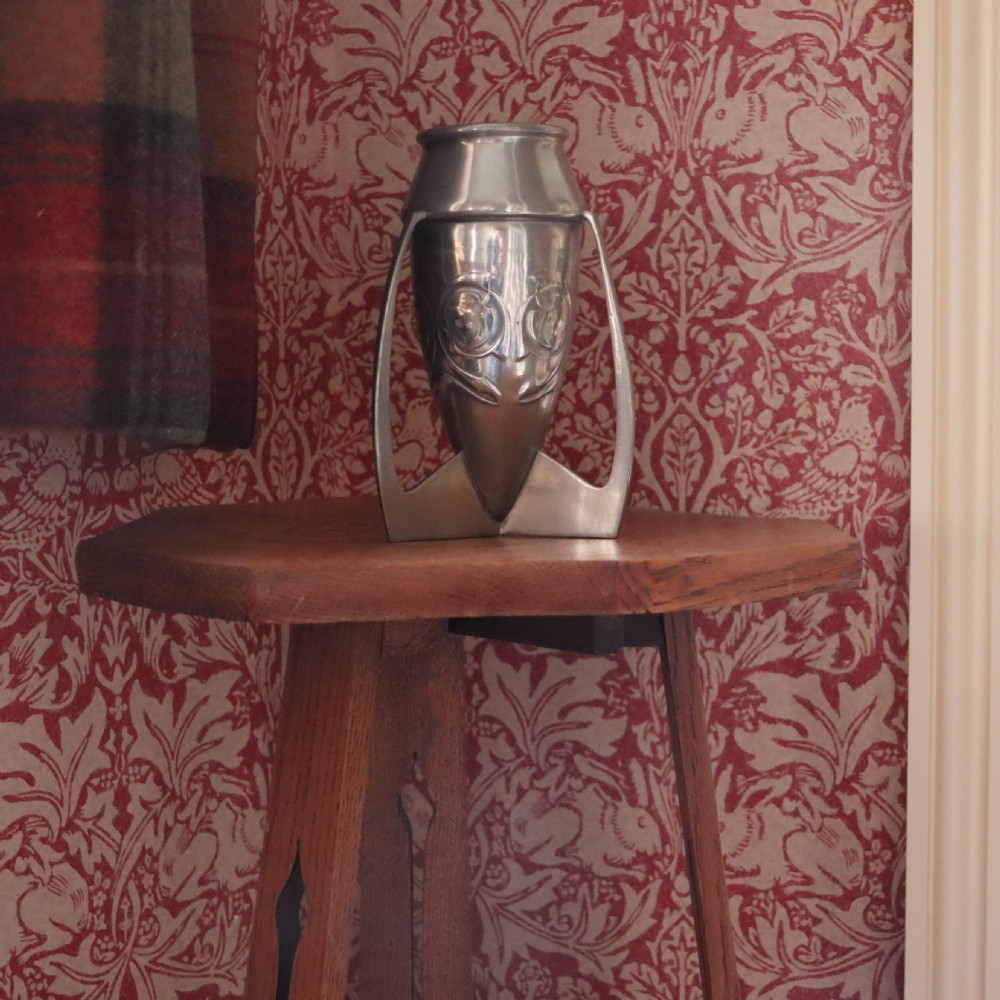 Archibold Knox for Liberty & Co Tudric Pewter Bullet Vase View II