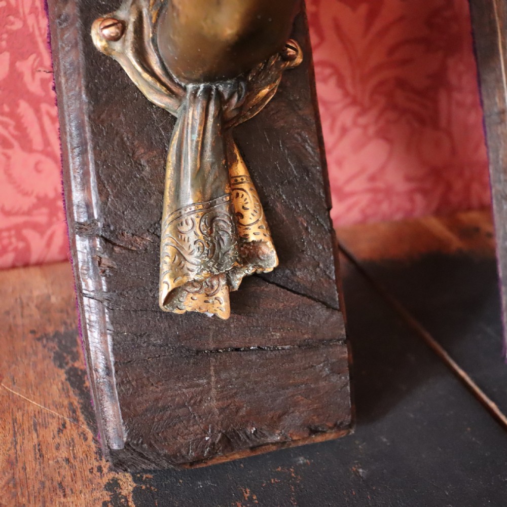 Pair of Bronze wall candle sconces View VII