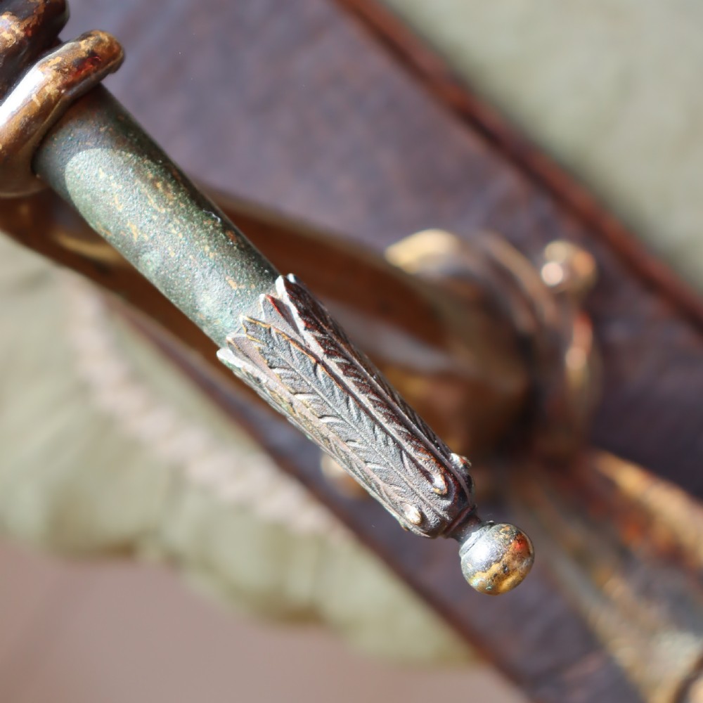 Pair of Bronze wall candle sconces View VIII