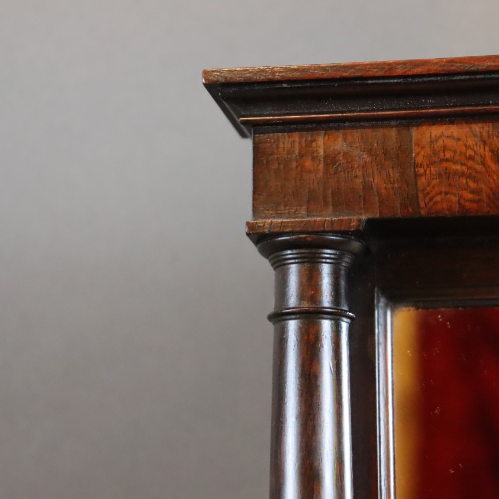 19th Century apprentice Rosewood over mantle mirror  View V