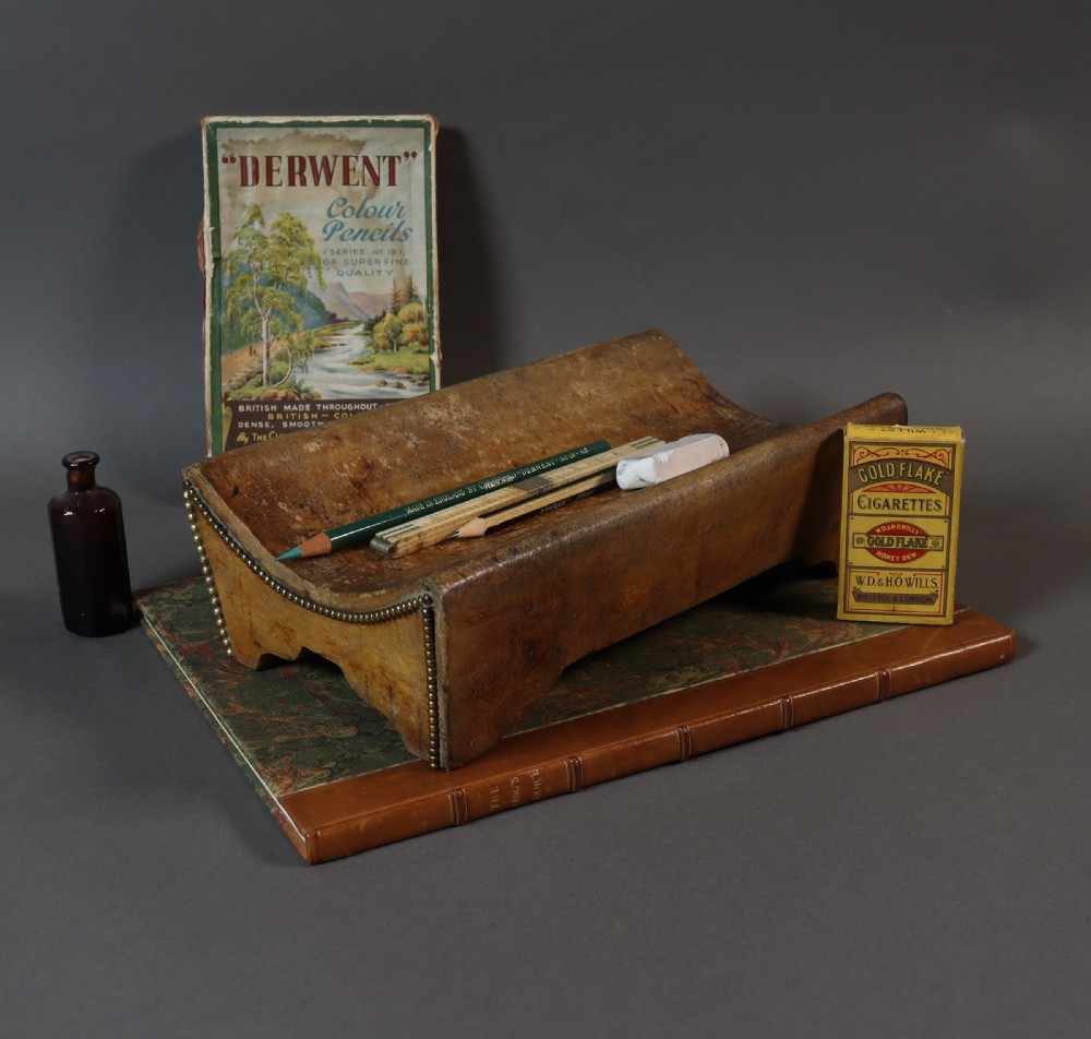 Rowland Ward of London Animal Hide desk tidy. Circa 1885 View III