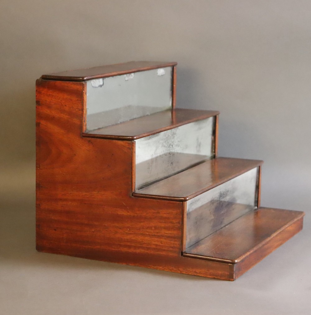 Victorian mirrored shop display stand  View VII