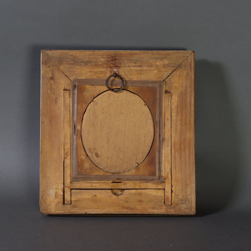 19th Century hairwork picture of a miniature bouquet of flowers View VIII