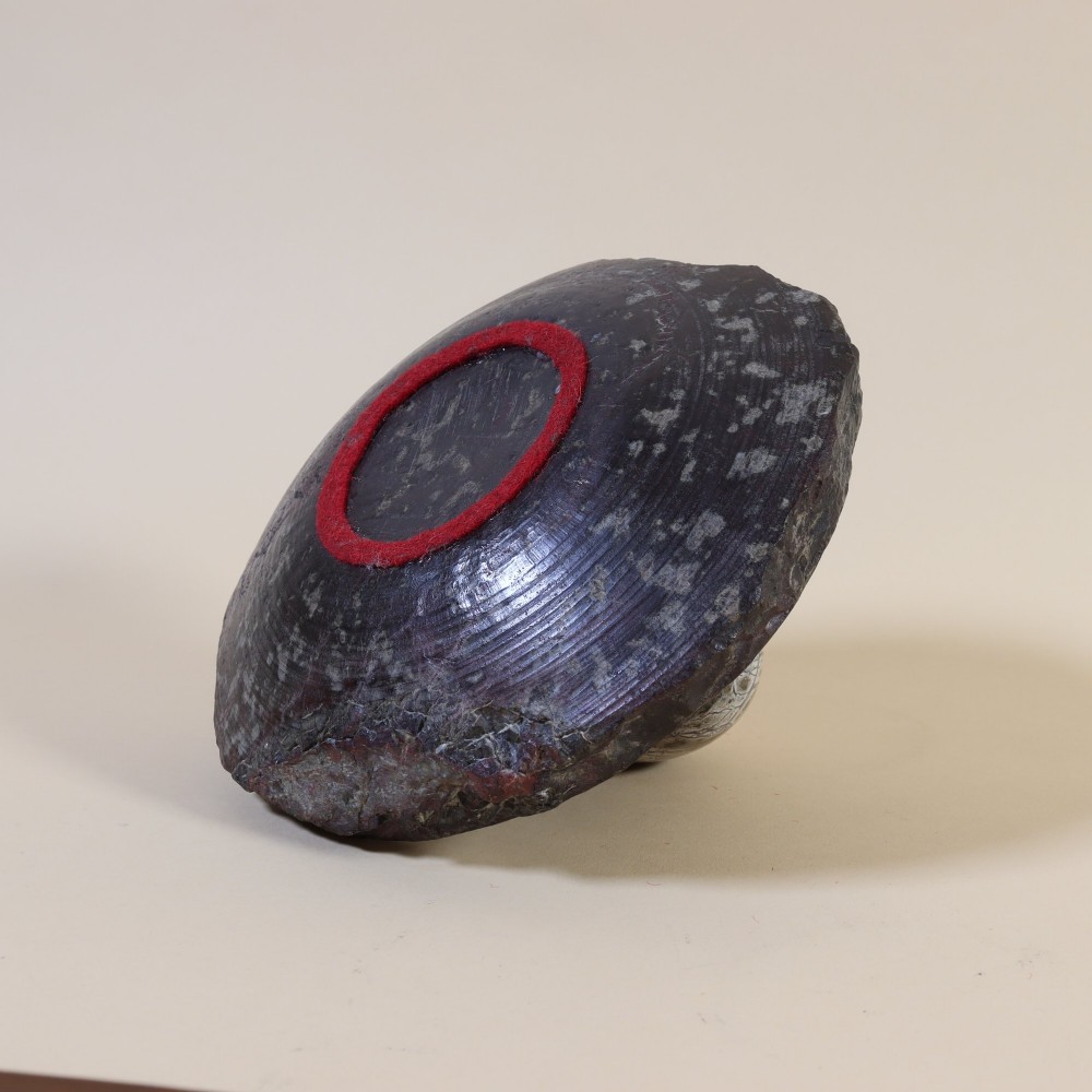 Late 19th Century Cornish serpentine specimen stone desk tidy View V