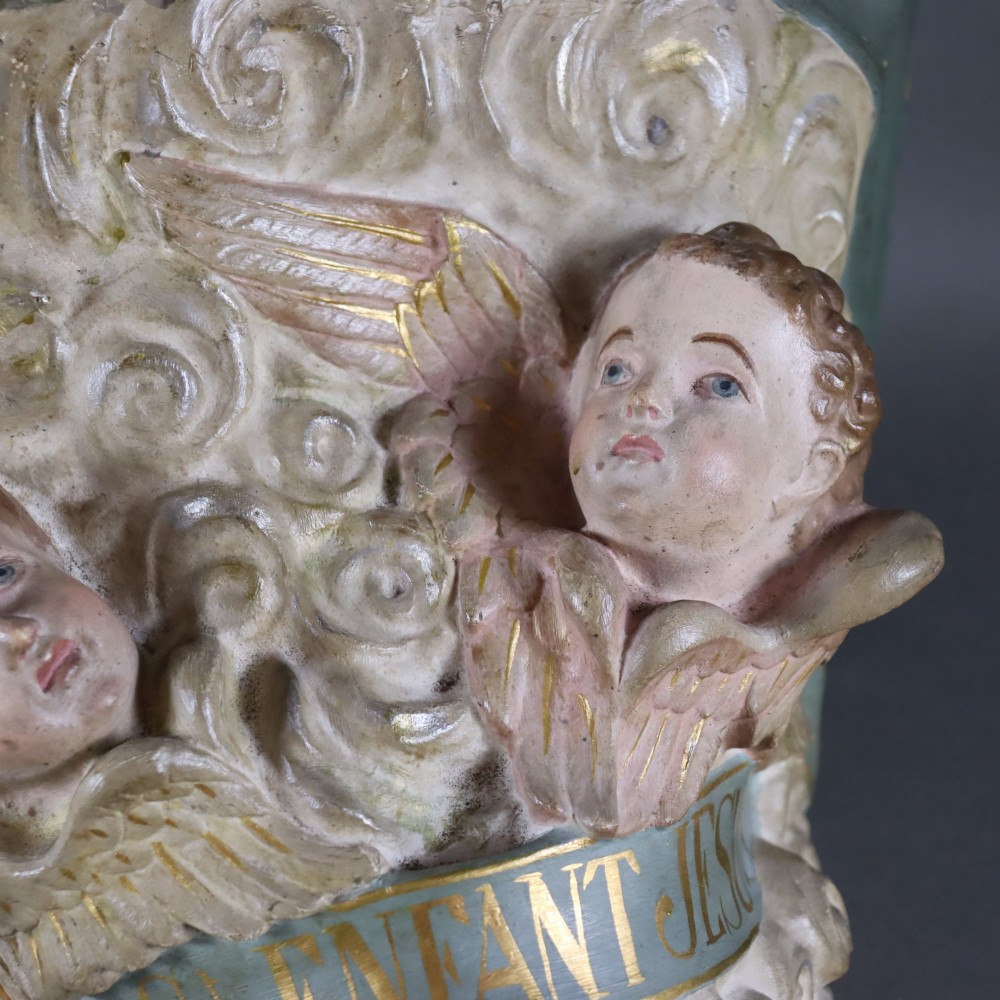 Large 19th Century French plaster Corbel or Wall Bracket View IV