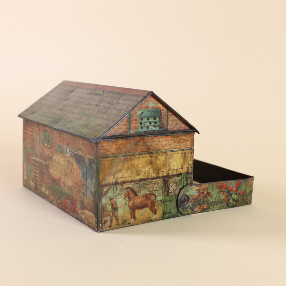 Huntley & Palmers ‘Farmhouse’ Biscuit Tin View V