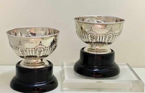 A PAIR SILVER BOWLS BY FENTON BROS LTD SHEFFIELD 1905 - ADDITIONAL PHOTO 2