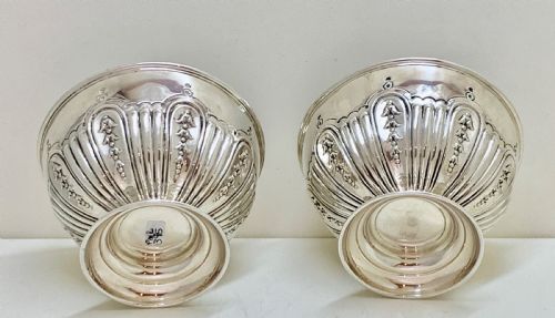 A PAIR SILVER BOWLS BY FENTON BROS LTD SHEFFIELD 1905 - ADDITIONAL PHOTO 10