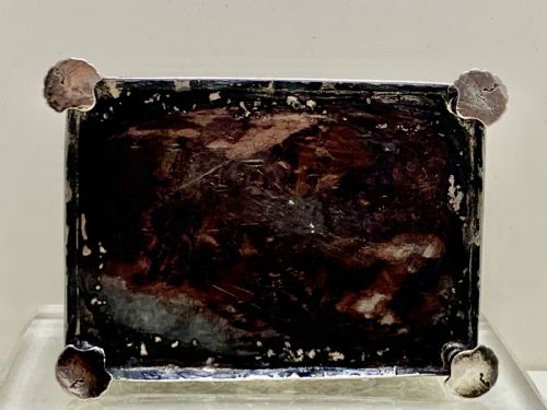 A SUPERB 19TH CENTURY COLONIAL SILVER SNUFF BOX - ADDITIONAL PHOTO 10