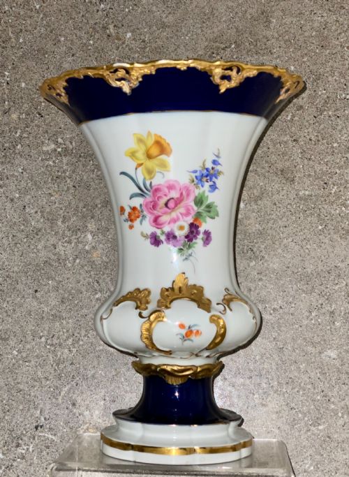 MEISSEN B FORM B SHAPE PORCELAIN VASE EXCELLENT CONDITION FIRST QUALITY - ADDITIONAL PHOTO 6