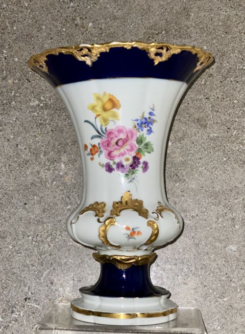 MEISSEN B FORM B SHAPE PORCELAIN VASE EXCELLENT CONDITION FIRST QUALITY - ADDITIONAL PHOTO 18