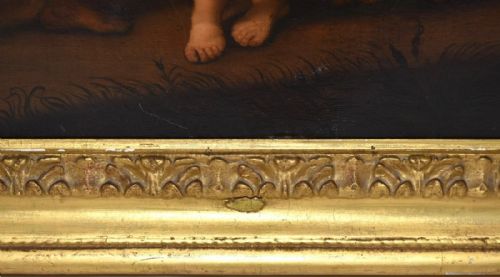 ANTIQUE C1800 OIL PAINTING MADONNA OF THE WALK CIRCLE OF RAPHAEL GF PENNI - ADDITIONAL PHOTO 10
