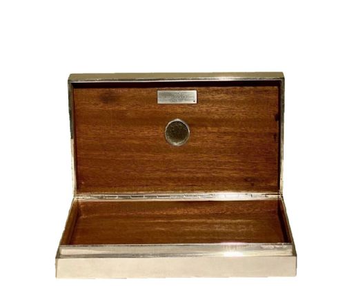 A RARE BULGARI BVLGARI STERLING SILVER MONETE CIGAR CIGARETTE BOX ANCIENT COIN - ADDITIONAL PHOTO 4