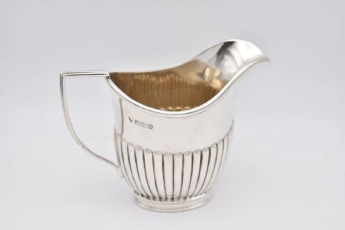 ANTIQUE 1904 SHEFFIELD SOLID SILVER 4PIECE TEA SET J J MAXFIELD LTD 2230G - ADDITIONAL PHOTO 2
