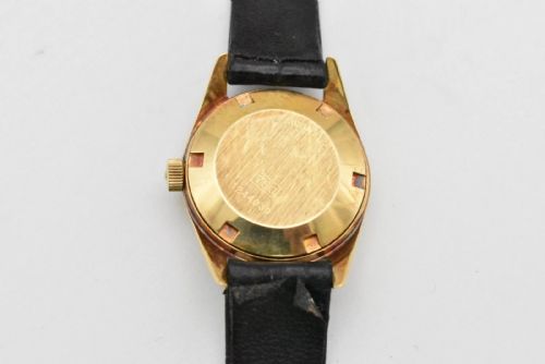 VINTAGE 18CT GOLD JUVENIA AUTOMATIC LADIES WRISTWATCH WATCH - ADDITIONAL PHOTO 12