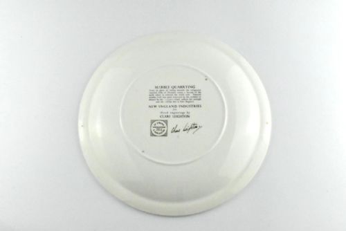 A SET OF 12 WEDGWOOD QUEEN'S WARE CLARE LEIGHTON DESIGN PLATES ENGLAND - ADDITIONAL PHOTO 10