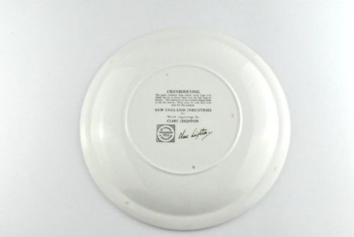 A SET OF 12 WEDGWOOD QUEEN'S WARE CLARE LEIGHTON DESIGN PLATES ENGLAND - ADDITIONAL PHOTO 12