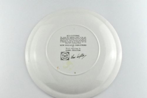 A SET OF 12 WEDGWOOD QUEEN'S WARE CLARE LEIGHTON DESIGN PLATES ENGLAND - ADDITIONAL PHOTO 14