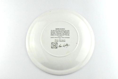 A SET OF 12 WEDGWOOD QUEEN'S WARE CLARE LEIGHTON DESIGN PLATES ENGLAND - ADDITIONAL PHOTO 16