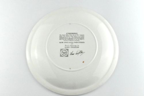 A SET OF 12 WEDGWOOD QUEEN'S WARE CLARE LEIGHTON DESIGN PLATES ENGLAND - ADDITIONAL PHOTO 22
