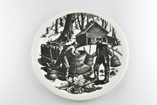 A SET OF 12 WEDGWOOD QUEEN'S WARE CLARE LEIGHTON DESIGN PLATES ENGLAND - ADDITIONAL PHOTO 23