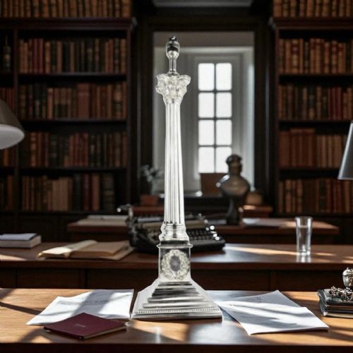 A LARGE ANTIQUE VICTORIAN SILVER PLATED CORINTHIAN COLUMN TABLE LAMP CA 19TH C - ADDITIONAL PHOTO 10
